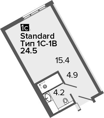 Планировка ARTSTUDIO M103